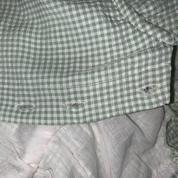 Princess Polly Elouise Top: Mint Gingham Princess Polly Elouise Top: Mint Gingham